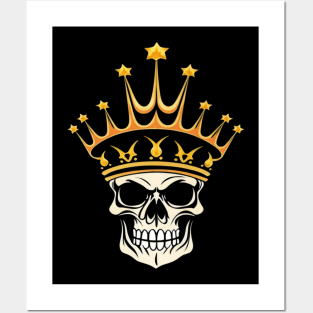 Skull Crown Posters and Art